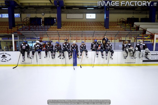 2016-11-27 Hockey Milano Rossoblu U14-Valpellice Bianca 0076 Squadra